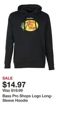 Cabela's Bass Pro Shops Logo Long-Sleeve Hoodie offer