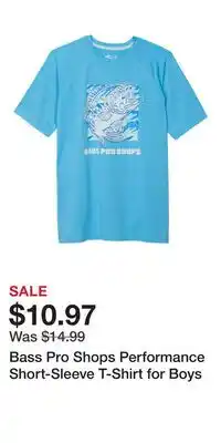 Cabela's Bass Pro Shops Performance Short-Sleeve T-Shirt for Boys offer