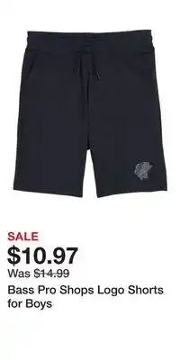 Cabela's Bass Pro Shops Logo Shorts for Boys offer