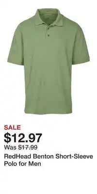 Cabela's RedHead Benton Short-Sleeve Polo for Men offer