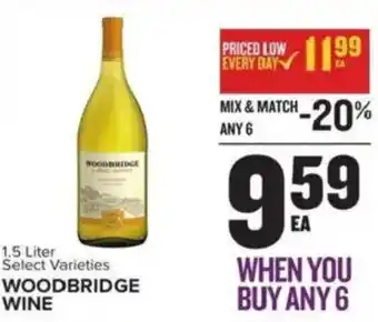 Food Lion Woodbridge wine offer