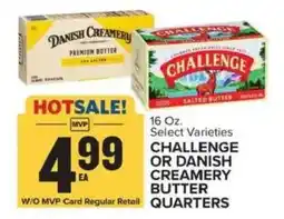 Food Lion Challenge or danish creamery butter quarters offer