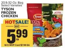 Food Lion Tyson frozen chicken offer