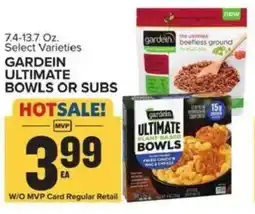 Food Lion Gardein bowls or subs offer