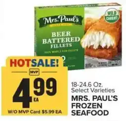 Food Lion Mrs. paul's frozen seafood offer