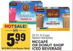 Food Lion Maccafe or Donut Shop Iced Beverage offer