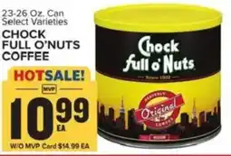 Food Lion Chock full o'nuts coffee offer