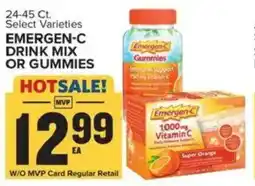 Food Lion Emergen-c drink mix or gummies offer
