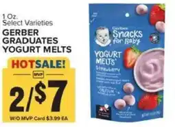 Food Lion Gerber graduates yogurt melts offer
