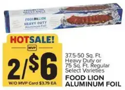 Food Lion Food lion aluminum foil offer