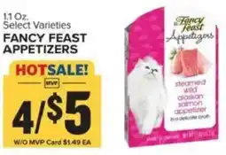 Food Lion Fancy feast appetizers offer