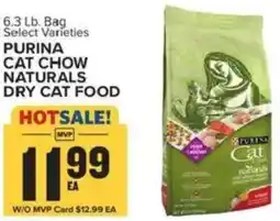 Food Lion Purina cat chow naturals dry cat food offer
