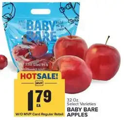 Food Lion Baby bare apples offer