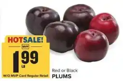 Food Lion Plums offer