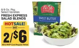 Food Lion Fresh express salad blends offer