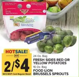 Food Lion Fresh sides red or yellow potatoes offer