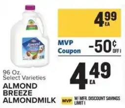 Food Lion Almond breeze almondmilk offer