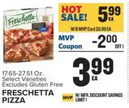 Food Lion Freschetta pizza offer