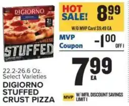 Food Lion Digiorno stuffed crust pizza offer