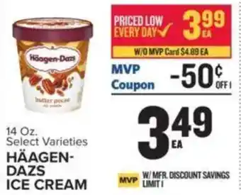 Food Lion Häagen- dazs ice cream offer