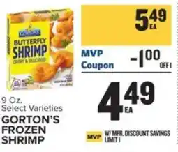 Food Lion Gorton's frozen shrimp offer