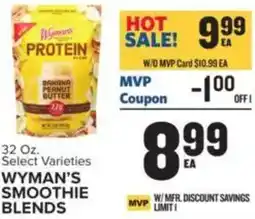 Food Lion Wyman's smoothie blends offer