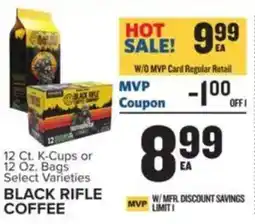 Food Lion Black rifle coffee offer