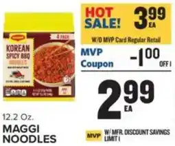 Food Lion Maggi noodles offer