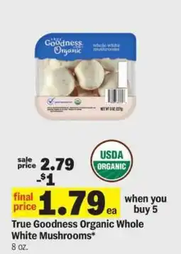 Meijer True Goodness Organic Whole White Mushrooms offer