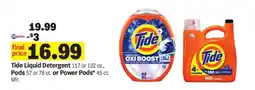 Meijer Tide Liquid Detergent offer