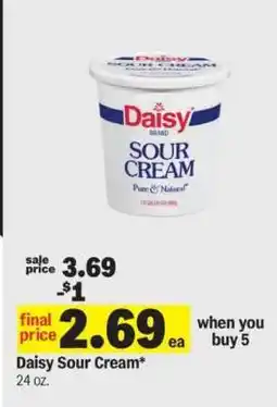 Meijer Daisy Sour Cream offer