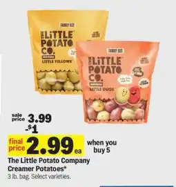 Meijer The Little Potato Company Creamer Potatoes offer