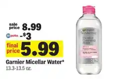 Meijer Garnier Micellar Water offer