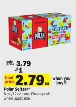Meijer Polar Seltzer offer