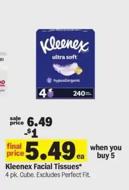 Meijer Kleenex Facial Tissues offer