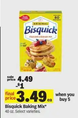 Meijer Bisquick Baking Mix offer