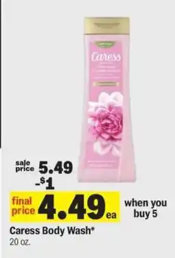 Meijer Caress Body Wash offer