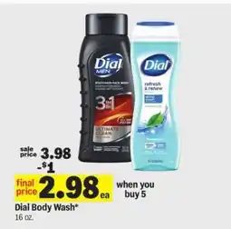 Meijer Dial Body Wash offer