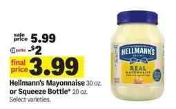 Meijer Hellmann's Mayonnaise offer