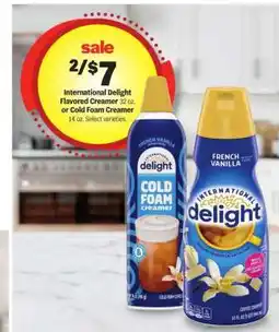 Meijer International Delight Flavored Creamer or Cold Foam Creamer offer