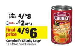 Meijer Campbell's Chunky Soup offer