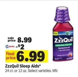 Meijer ZzzQuil Sleep Aids offer
