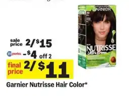 Meijer Garnier Nutrisse Hair Color offer