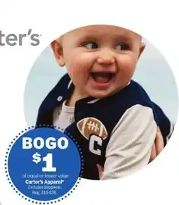 Meijer Carter's Apparel offer