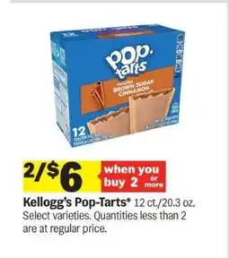 Meijer Kellogg's Pop-Tarts offer
