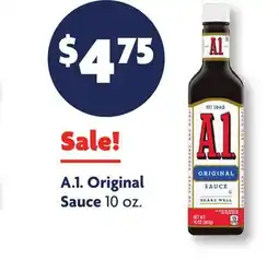 Family Dollar A.1.Original Sauce offer