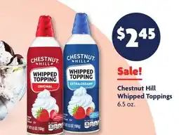 Family Dollar Chestnut Hill Whipped Toppings offer