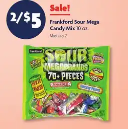 Family Dollar Frankford Sour Mega Candy Mix offer