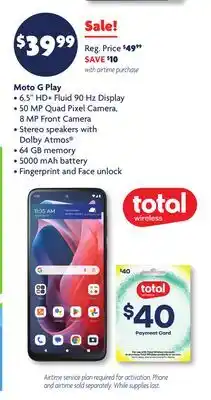 Family Dollar Moto G Play offer