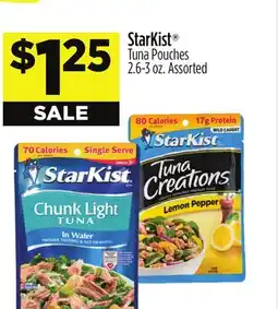 Dollar General StarKist Tuna Pouches offer